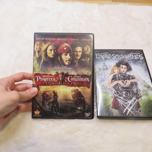 Johnny Depp‎ DVD bundle Edward Scissorhands and Pirates of the Caribbean